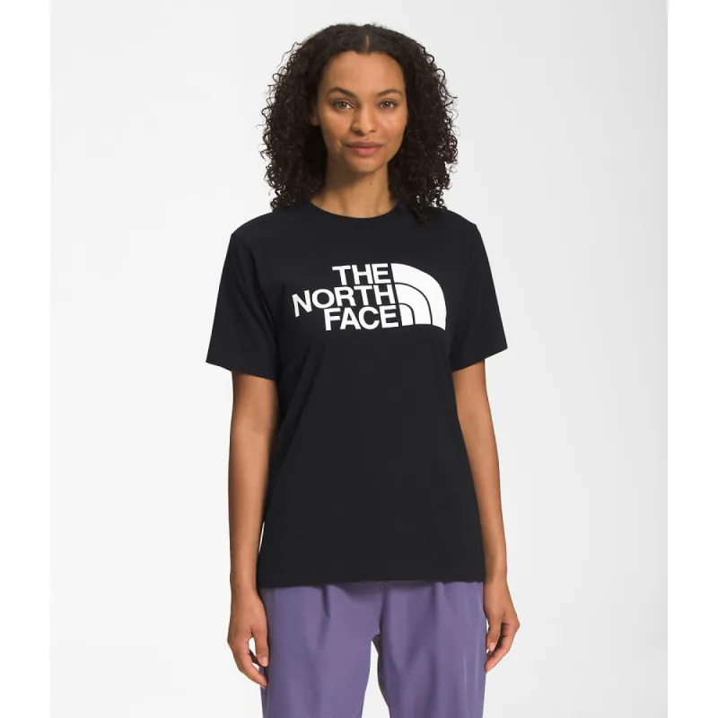 The North Face Womens SS Half Dome Tee-Black sold by Sportsmans Warehouse