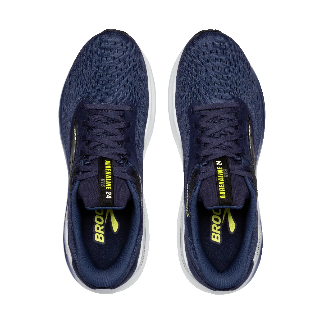 Brooks Mens Adrenaline GTS 24-Peacoat/Black/Sharp Green sold by Sportsmans Warehouse product image thumbnail 4