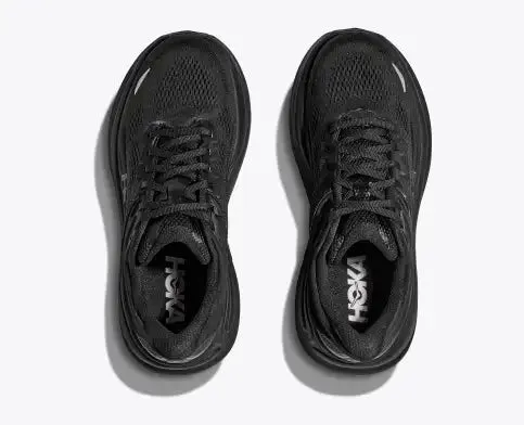 Hoka Bondi 9 B Womens Running Shoe-Black/Black sold by Sportsmans Warehouse product image thumbnail 2