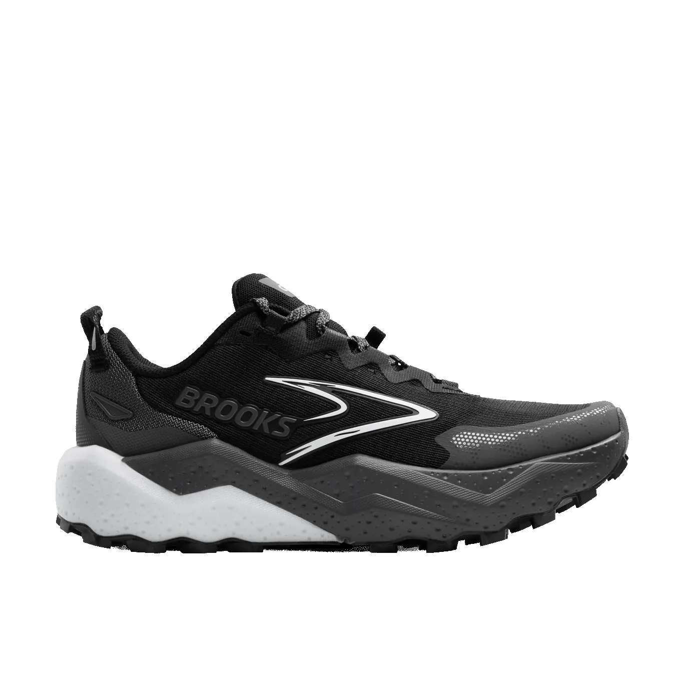 Brooks Mens Caldera 8 D-Black/Blackened Pearl sold by Sportsmans Warehouse