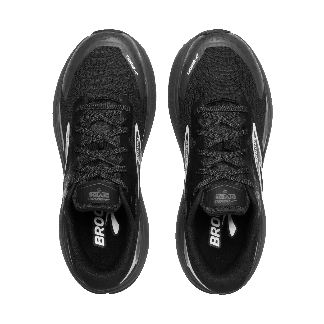 Brooks Mens Divide 5 D-Black/Ebony/White sold by Sportsmans Warehouse product image thumbnail 4