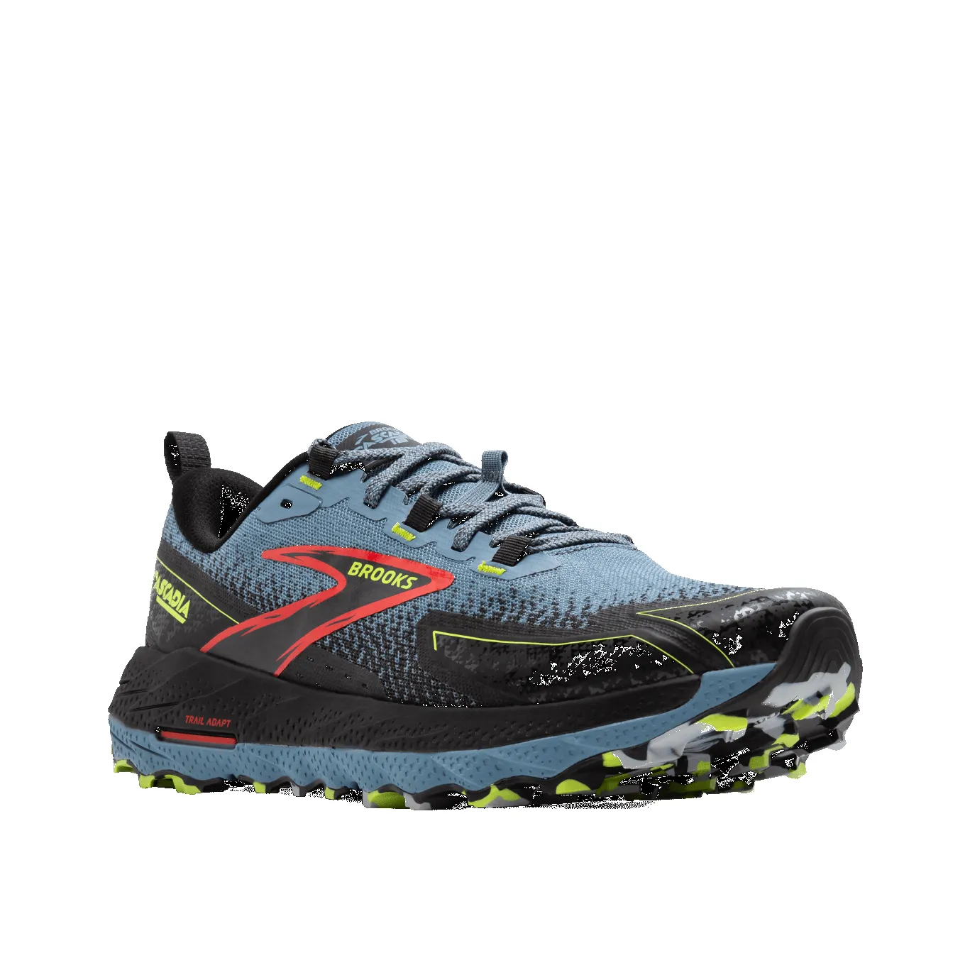 Brooks Mens Tail Shoe Cascadia 18 2E Blue sold by Sportsmans Warehouse product image thumbnail 2