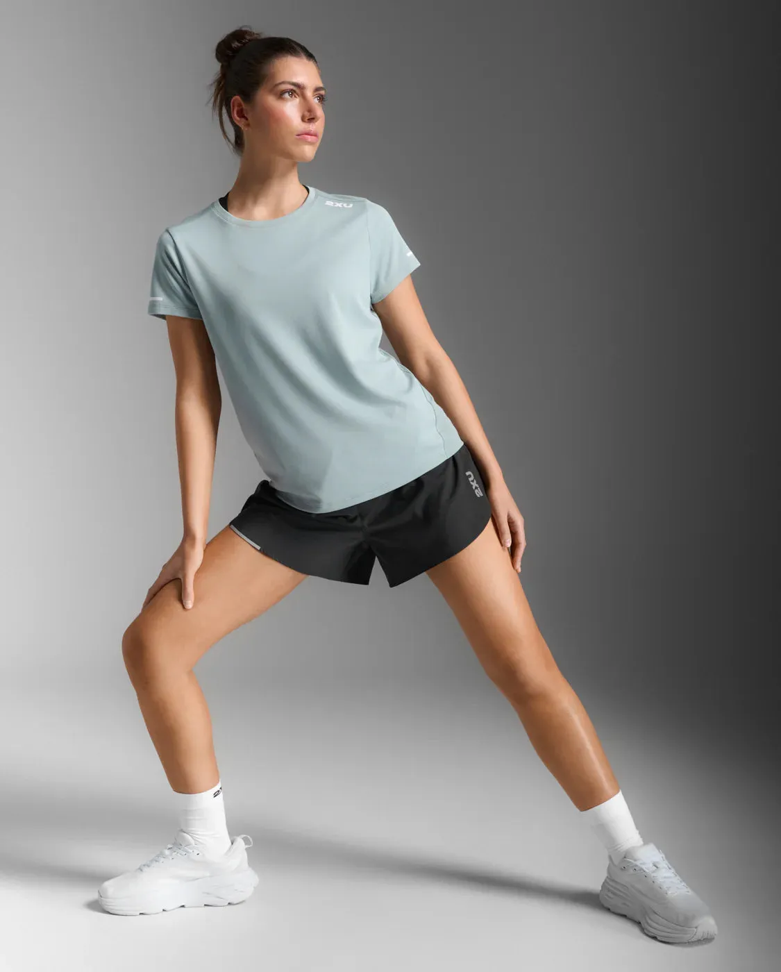 2XU Aero Tee-Smoke Blue/White Reflective sold by Sportsmans Warehouse product image thumbnail 3