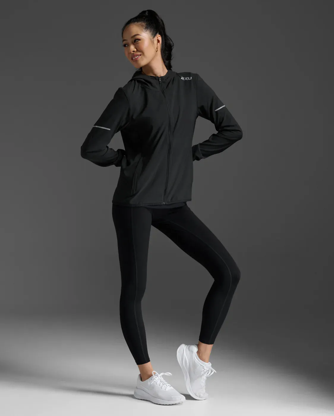 2XU Aero Jacket Black/Silver Reflective sold by Sportsmans Warehouse product image thumbnail 5