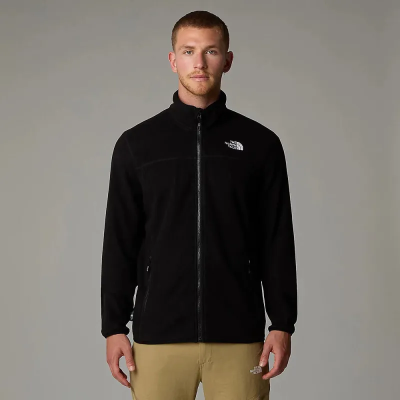 The North Face Mens 100 Glacier Full Zip Fleece-TNF Black sold by Sportsmans Warehouse