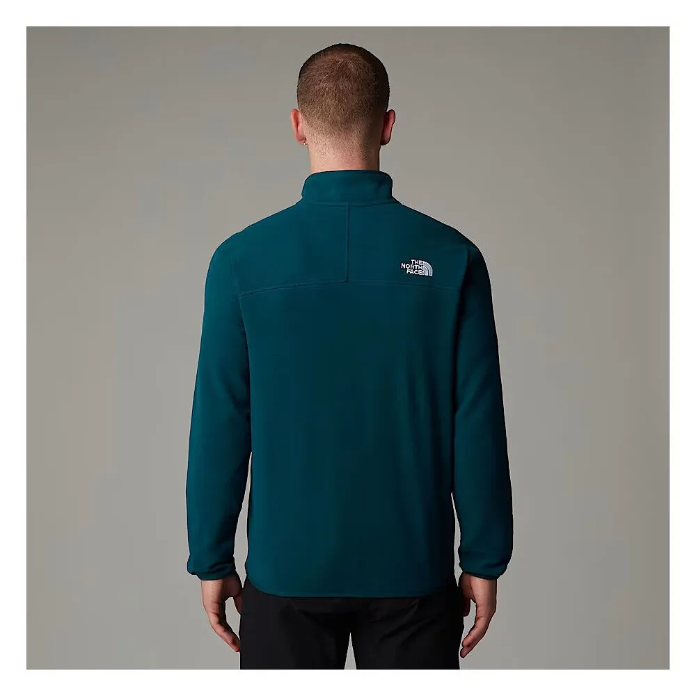 The North Face Mens 100 Glacier 1/4 Zip Fleece-Midnight sold by Sportsmans Warehouse product image thumbnail 2