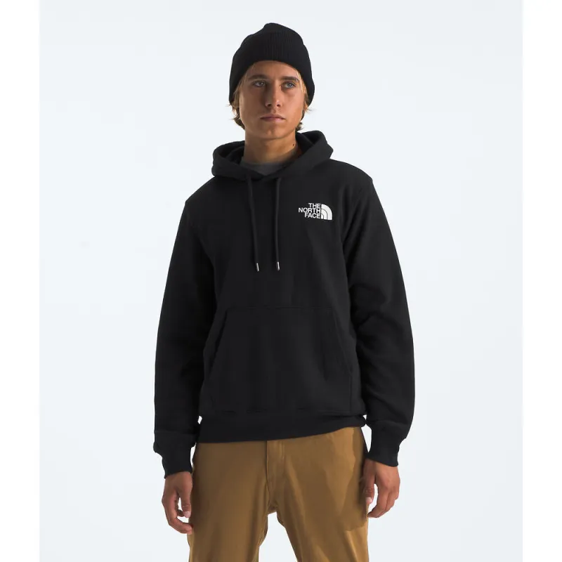 The North Face Mens Box NSE Pullover Hoodie-TNF Black/Summit Gold sold by Sportsmans Warehouse