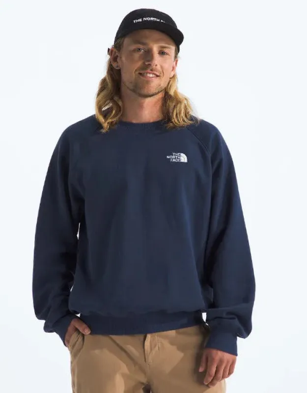 The North Face Mens Evolution Crew-Summit Navy/Wht sold by Sportsmans Warehouse