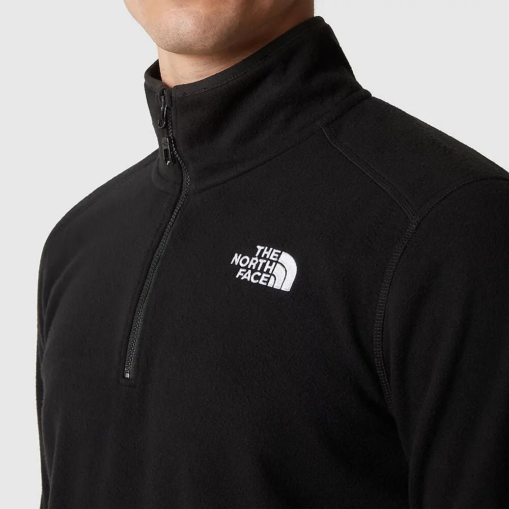 The North Face Mens 100 Glacier 1/4 Zip Fleece-TNF Black sold by Sportsmans Warehouse product image thumbnail 4