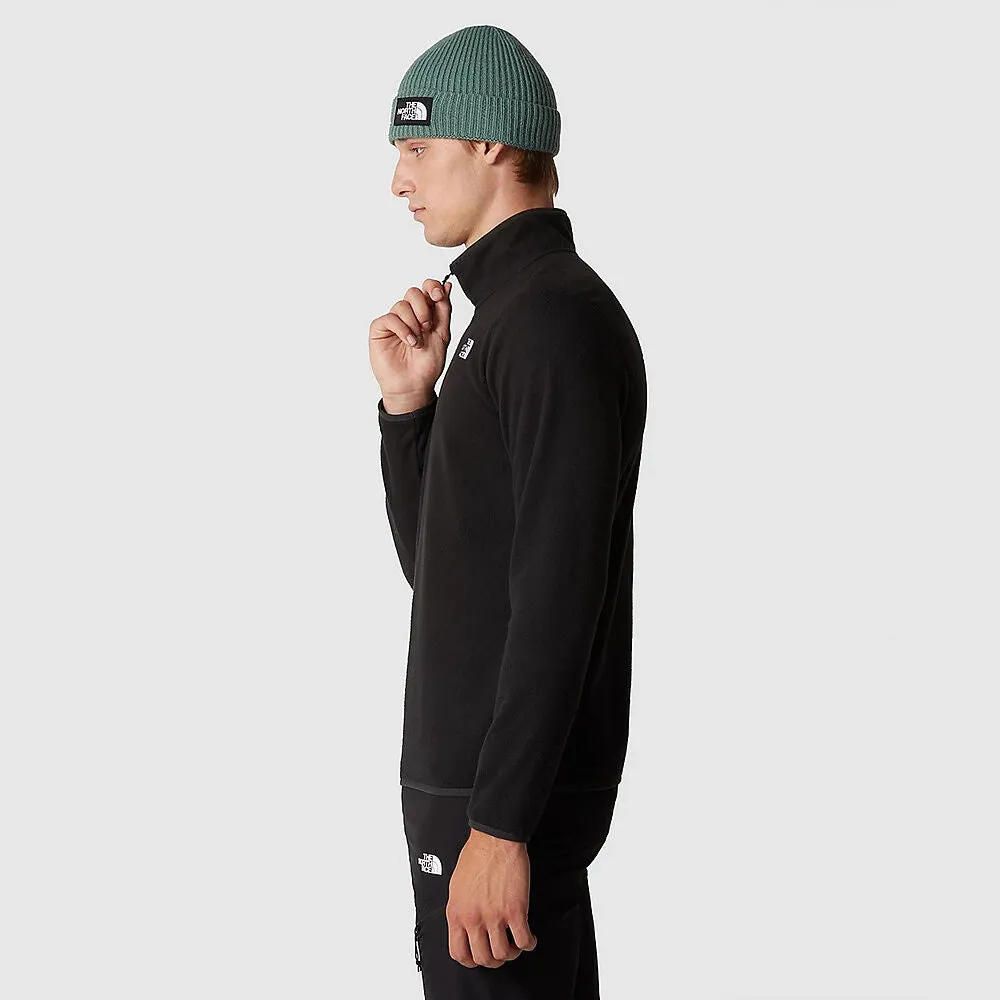 The North Face Mens 100 Glacier 1/4 Zip Fleece-TNF Black sold by Sportsmans Warehouse product image thumbnail 3