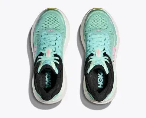 Hoka Womens Bondi 9 B-Blue Spark/Mint Fluorite sold by Sportsmans Warehouse product image thumbnail 2
