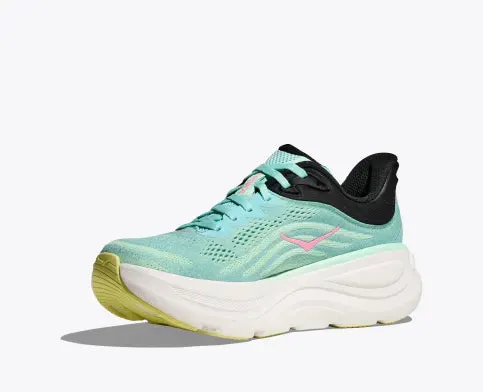Hoka Womens Bondi 9 B-Blue Spark/Mint Fluorite sold by Sportsmans Warehouse product image thumbnail 3