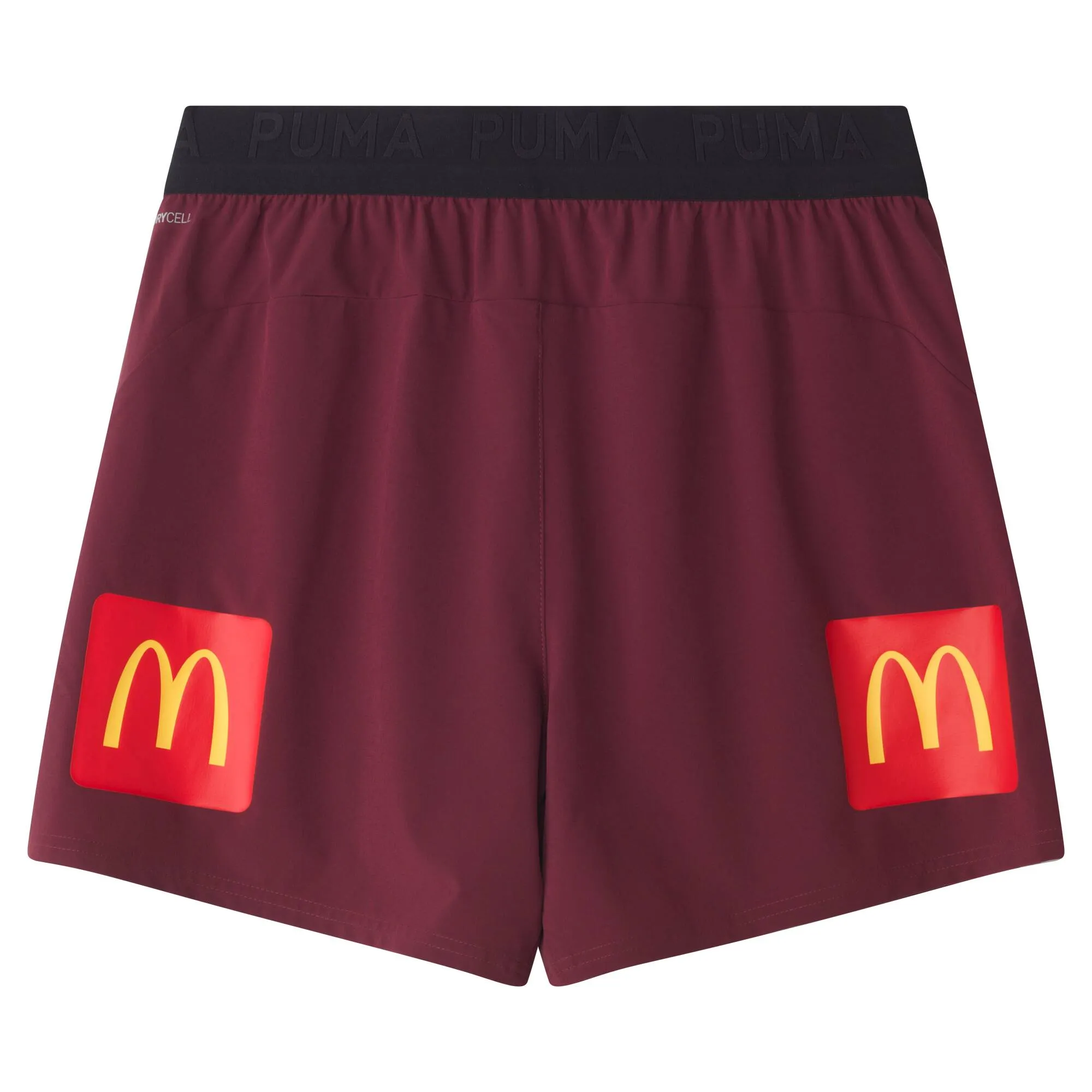 Puma 2025 QLD Training Shorts Mens-Burgundy/QRL sold by Sportsmans Warehouse product image thumbnail 2