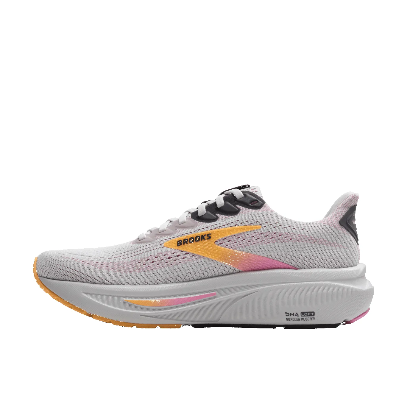 Brooks Womens Ghost 17 B-Oyster/Apricot/Pink sold by Sportsmans Warehouse product image thumbnail 3