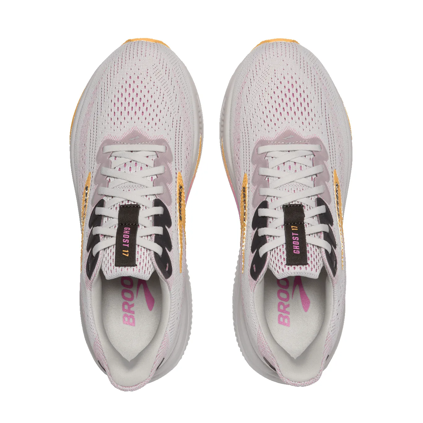 Brooks Womens Ghost 17 B-Oyster/Apricot/Pink sold by Sportsmans Warehouse product image thumbnail 4