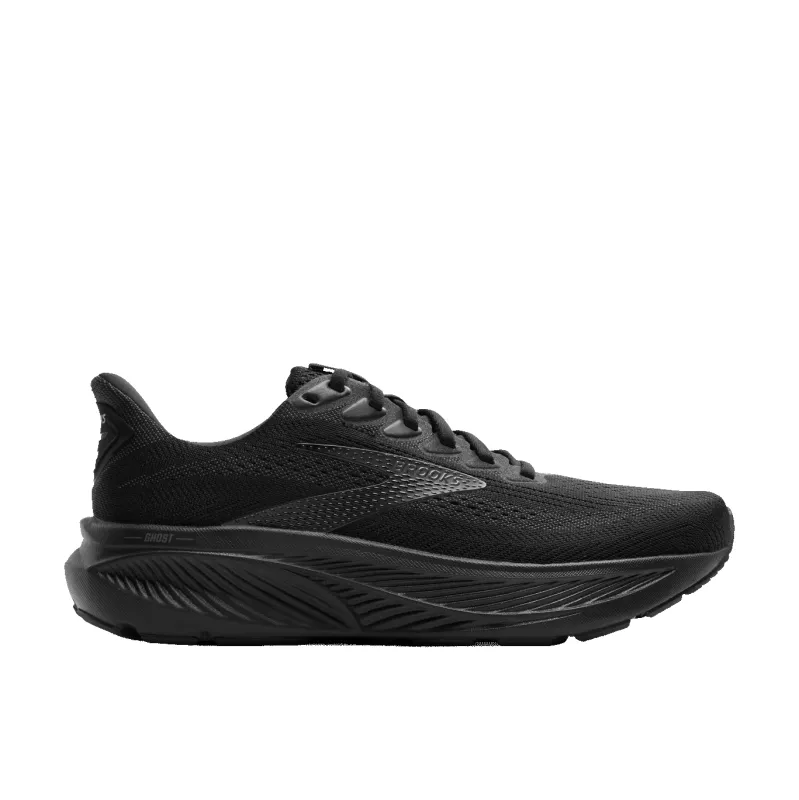 Brooks Mens Running Shoe Ghost 17 D Black sold by Sportsmans Warehouse