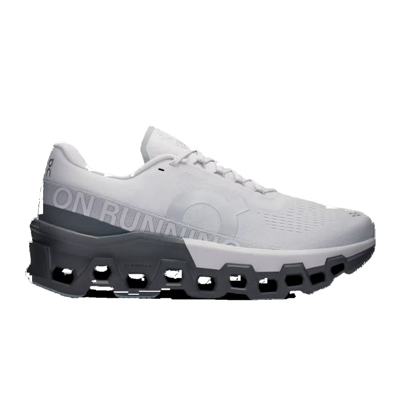 On Cloudmonster 2 Mens Running Shoe-White sold by Sportsmans Warehouse