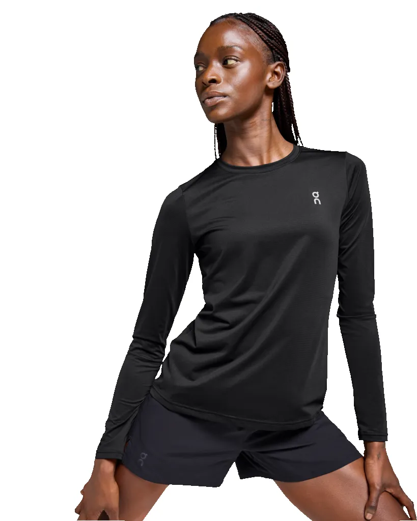 ON Womens Running Long Tee Black sold by Sportsmans Warehouse product image thumbnail 3
