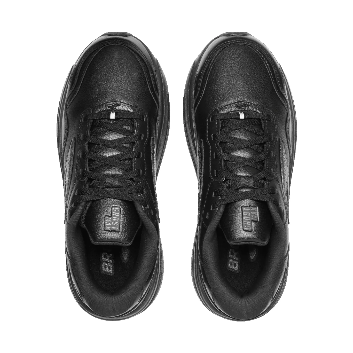 Brooks Womens Ghost Max 2 Leather B-Black/Black sold by Sportsmans Warehouse product image thumbnail 4