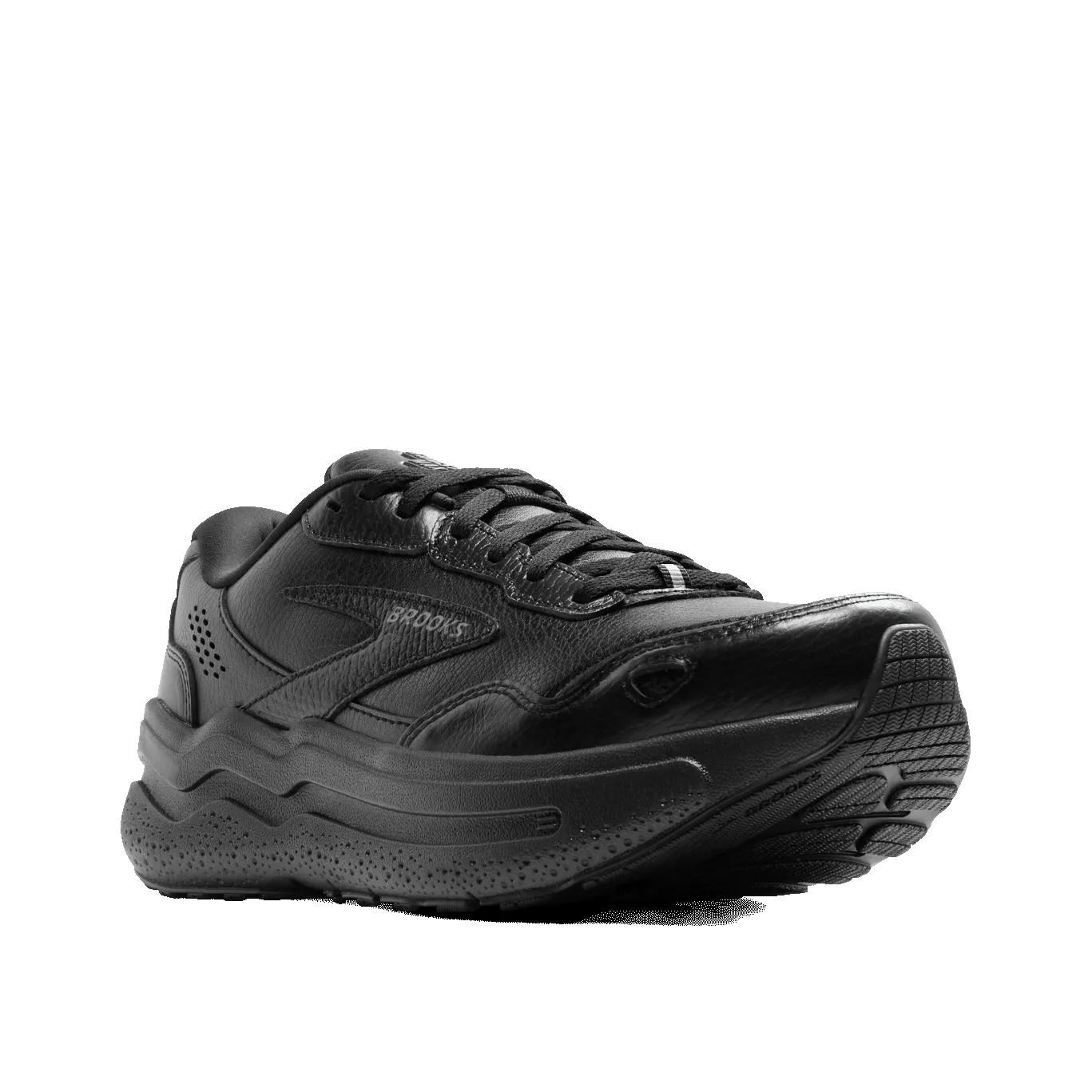 Brooks Womens Ghost Max 2 Leather B-Black/Black sold by Sportsmans Warehouse product image thumbnail 2