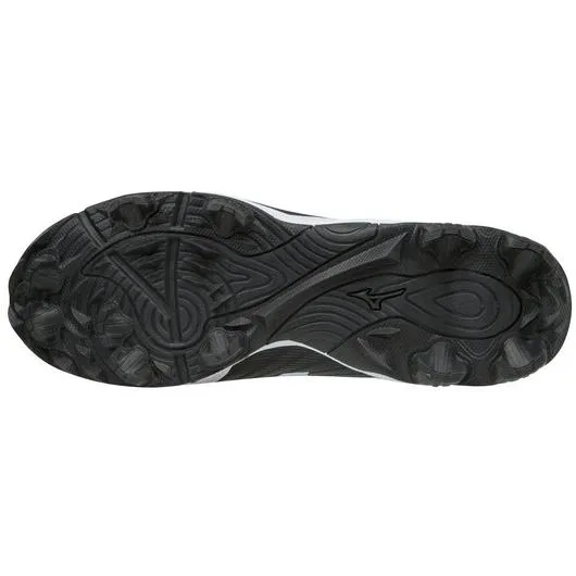 Mizuno Mens Advance Franchise 9 Moulded Softball Cleat - Black/White sold by Sportsmans Warehouse product image thumbnail 4