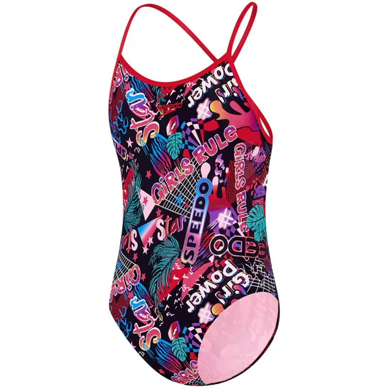 Speedo Girls Open X Back One Piece sold by Sportsmans Warehouse