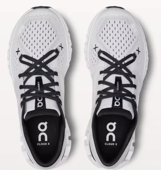 On Cloud X 4 Womens - Ivory|Black sold by Sportsmans Warehouse product image thumbnail 2