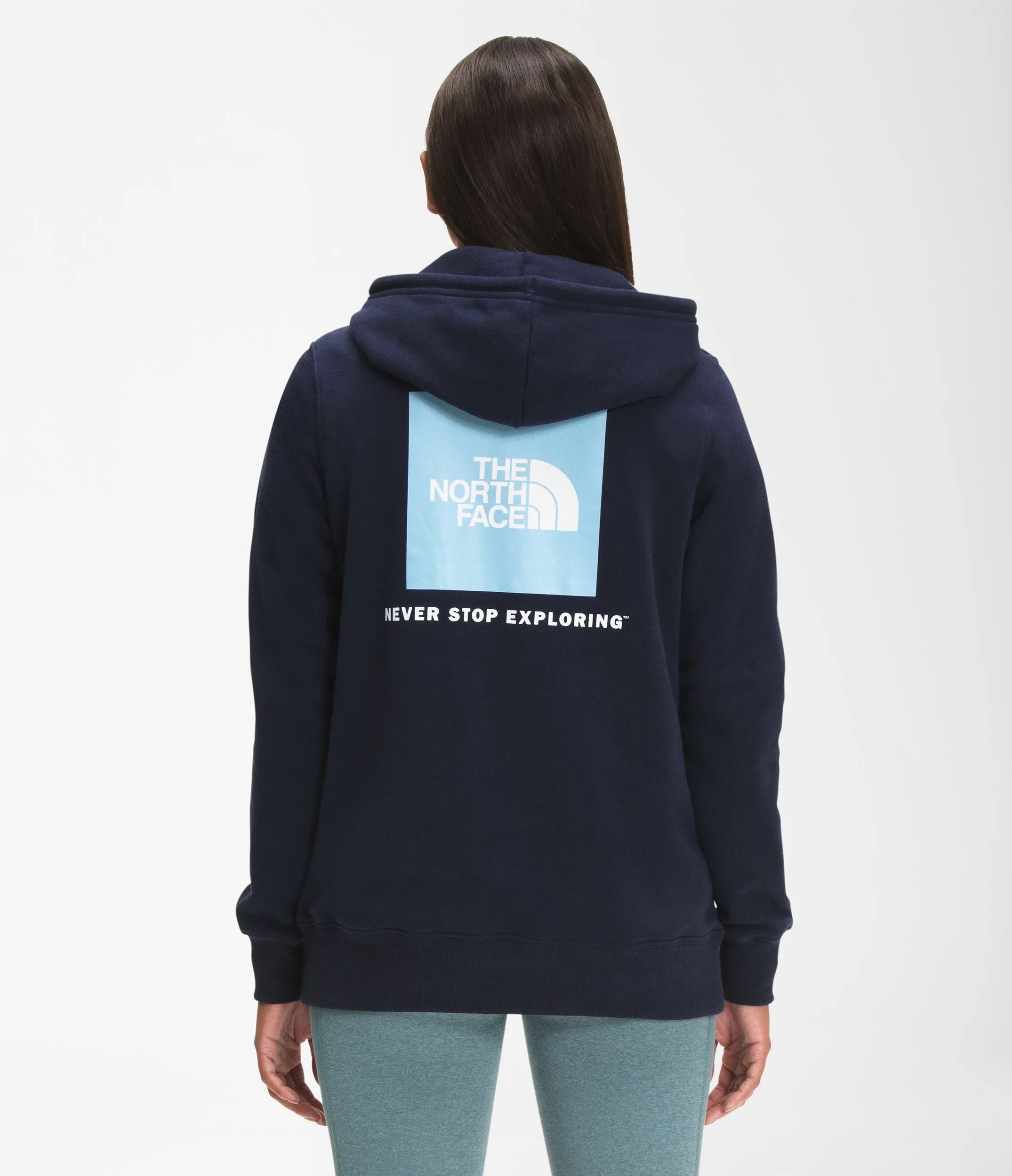 The North Face Womens Box NSE Pullover Hoodie - Beta Blue sold by Sportsmans Warehouse product image thumbnail 2