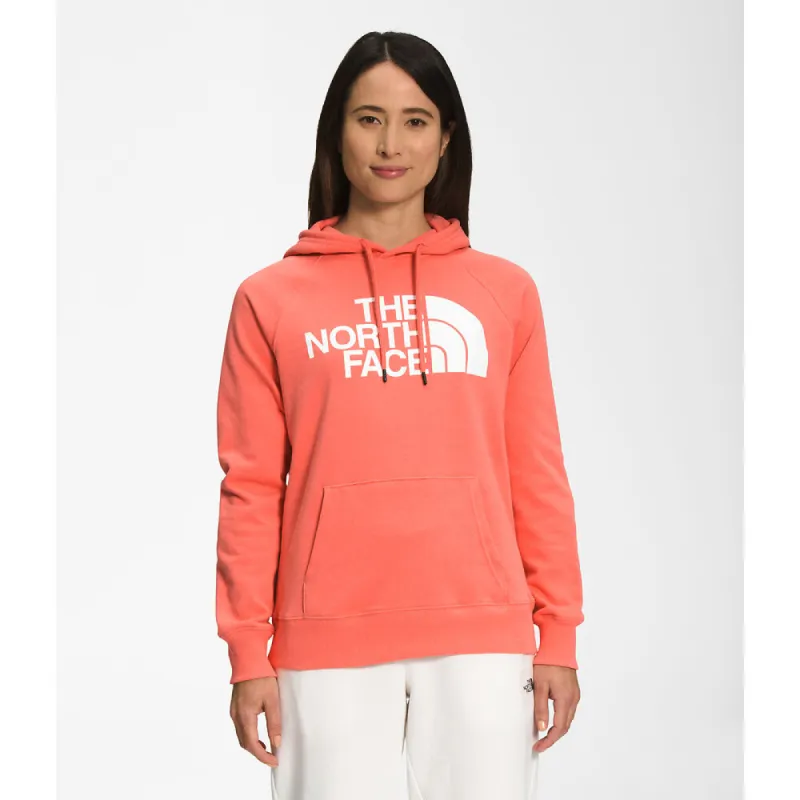The North Face Womens Half Dome Pullover Hoodie Coral sold by Sportsmans Warehouse