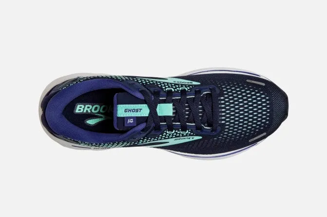 Brooks Womens Ghost 14 B Running Shoe - Navy sold by Sportsmans Warehouse product image thumbnail 4
