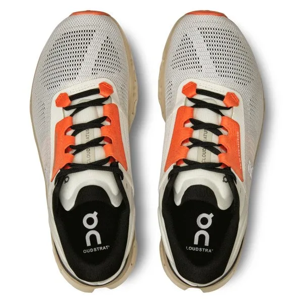 On Cloudstratus 3 B Womens Running Shoe Undyed White/Sand sold by Sportsmans Warehouse product image thumbnail 3