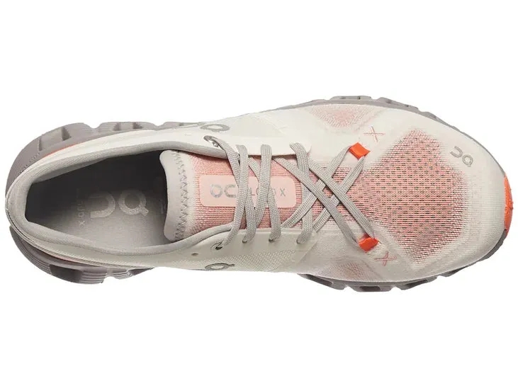 On Womens Cloud X 3 Ivory/Alloy sold by Sportsmans Warehouse product image thumbnail 4
