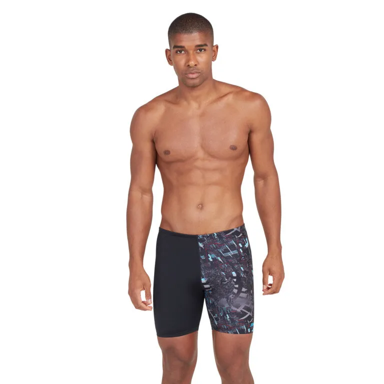 Zoggs Netscape Mid Jammer Black sold by Sportsmans Warehouse product image thumbnail 3