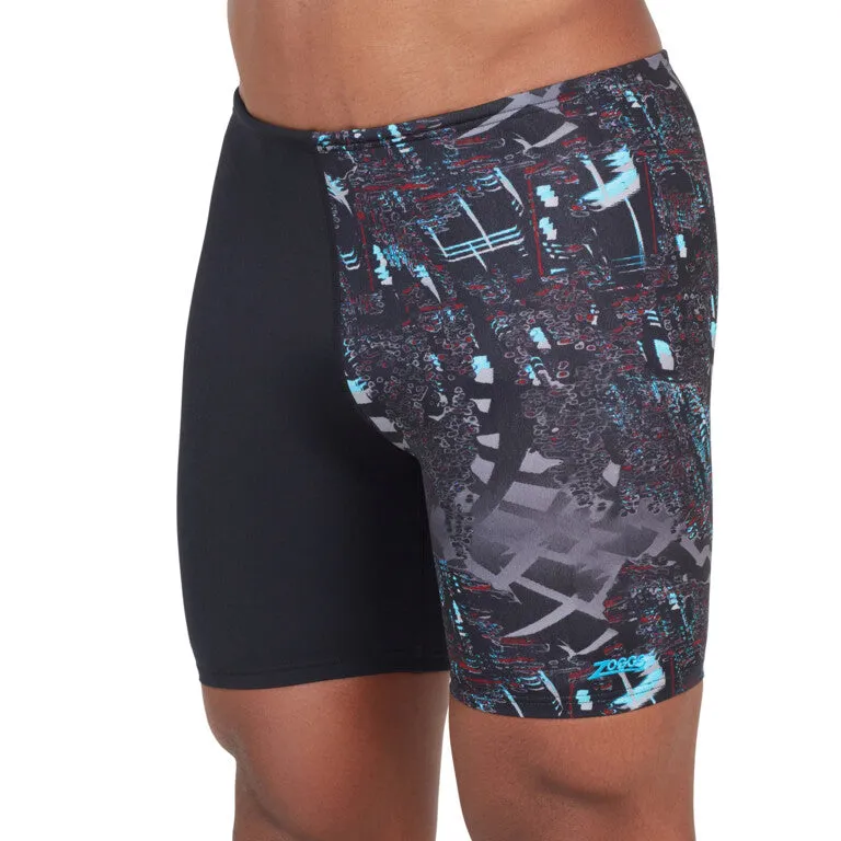 Zoggs Netscape Mid Jammer Black sold by Sportsmans Warehouse