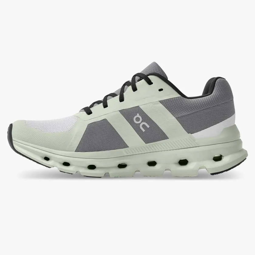 On Cloudrunner Womens Running Shoe - Frost/Aloe sold by Sportsmans Warehouse product image thumbnail 2