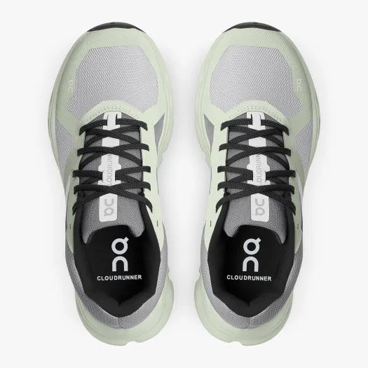 On Cloudrunner Womens Running Shoe - Frost/Aloe sold by Sportsmans Warehouse product image thumbnail 4