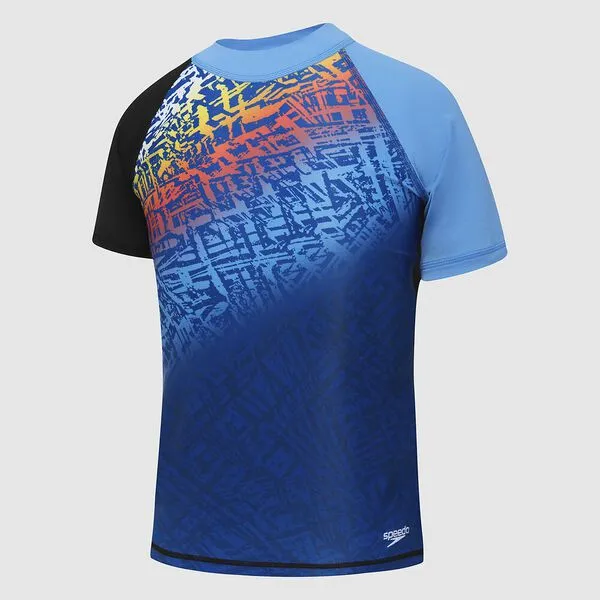 Speedo Boys Shades Ss Rash Top sold by Sportsmans Warehouse