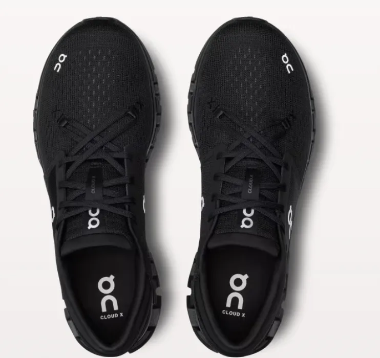 On Cloud X 4 Womens- Black|Eclipse sold by Sportsmans Warehouse product image thumbnail 2