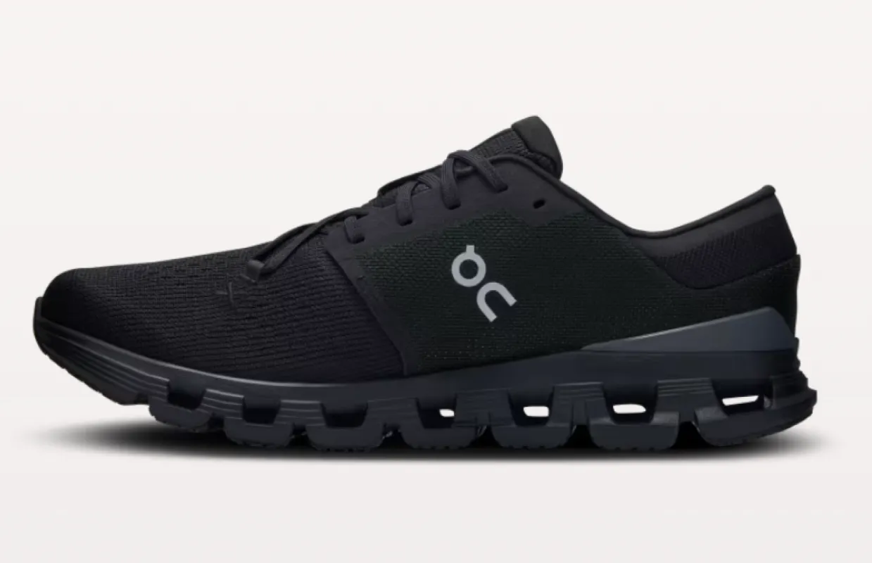 On Cloud X 4 Womens- Black|Eclipse sold by Sportsmans Warehouse