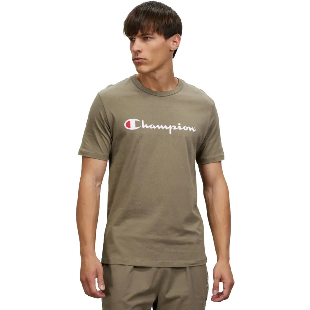 Champion Mens Ch Script S/S Tee sold by Sportsmans Warehouse