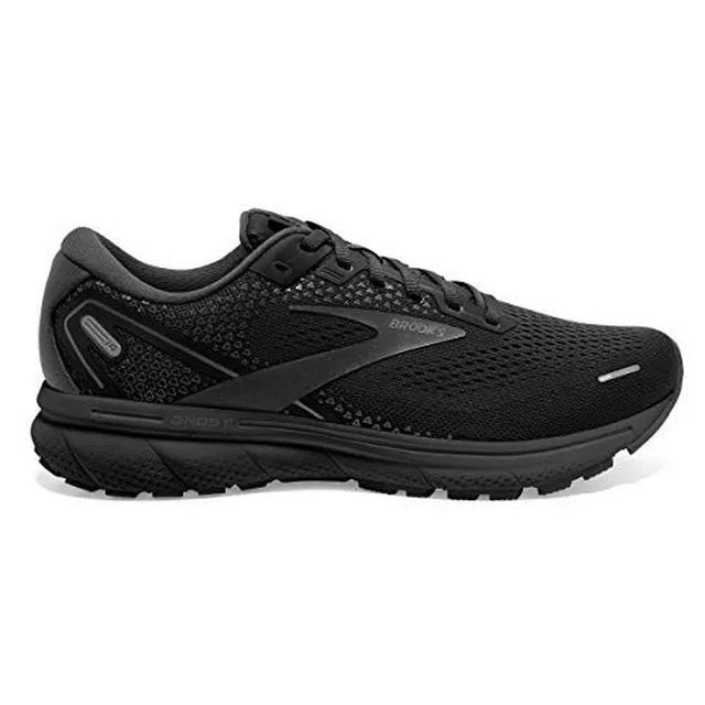 Brooks Womens Ghost 14 D Running Shoe - Black sold by Sportsmans Warehouse