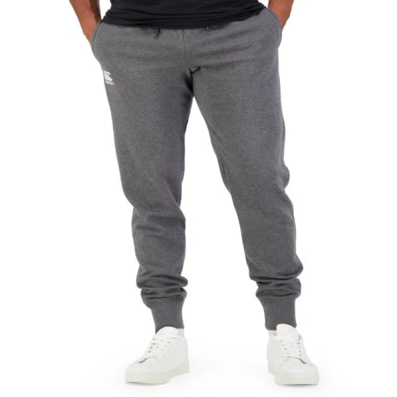 Canterbury Mens Tapered Fleece Cuff Pant - Charcoal Marle sold by Sportsmans Warehouse