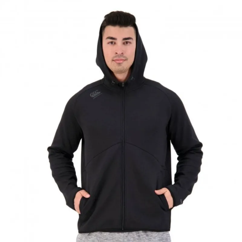 Canterbury Mens Vapodri FZ Tempo Hooded Sweat - Jet Black sold by Sportsmans Warehouse