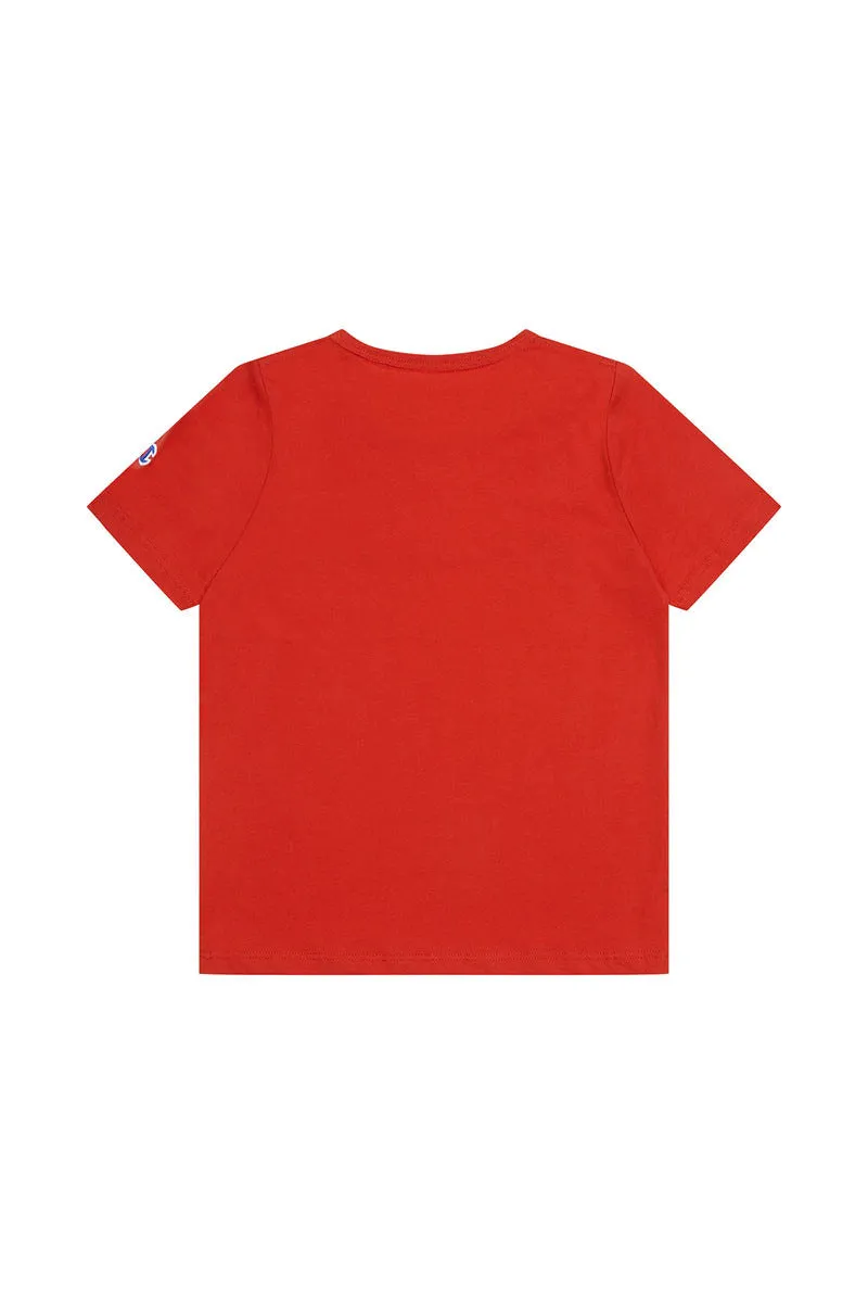 Champion Script SS Boys Tee - Red Tokyo Lights sold by Sportsmans Warehouse product image thumbnail 2