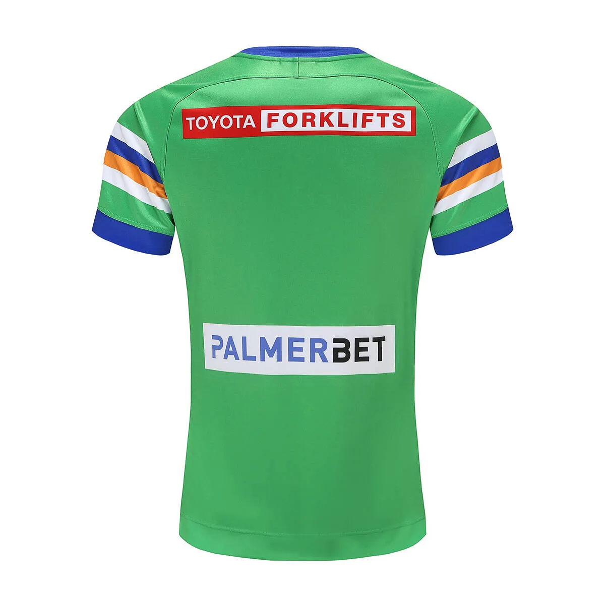 ISC Canberra Raiders 2023 Adults Home Jersey - Green/Royal sold by Sportsmans Warehouse product image thumbnail 2