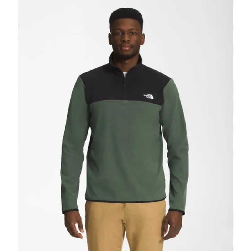 The North Face Mens TKA Glacier Fleece ¼ Zip Top sold by Sportsmans Warehouse