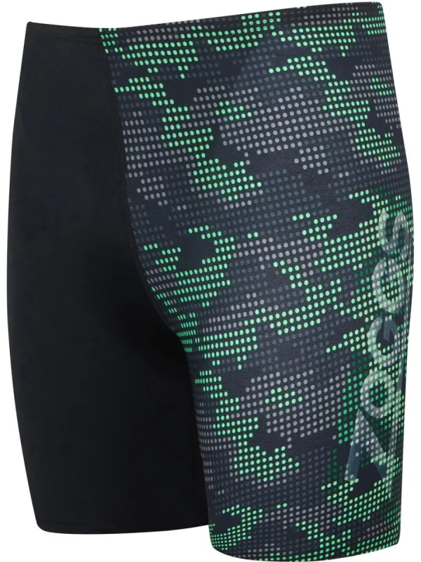 Zoggs Camo Mid Jammer Black sold by Sportsmans Warehouse