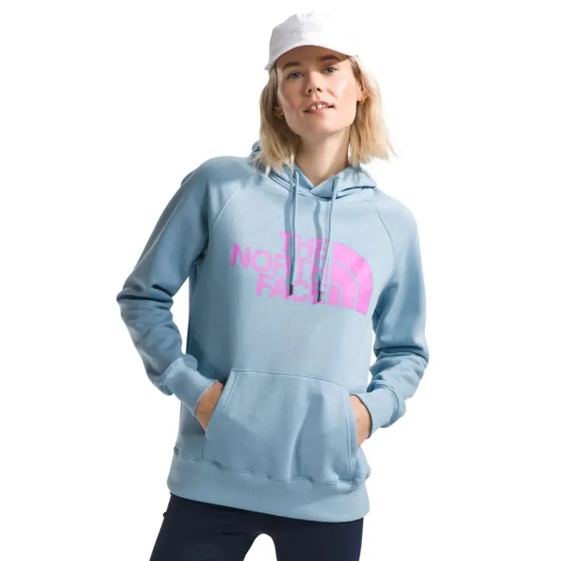 North Face Womens HD PO Hoody Steel Blue made by Sportsmans Warehouse
