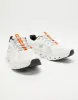 ON Mens Cloudrunner (D) Undyed-White/Flame sold by Sportsmans Warehouse