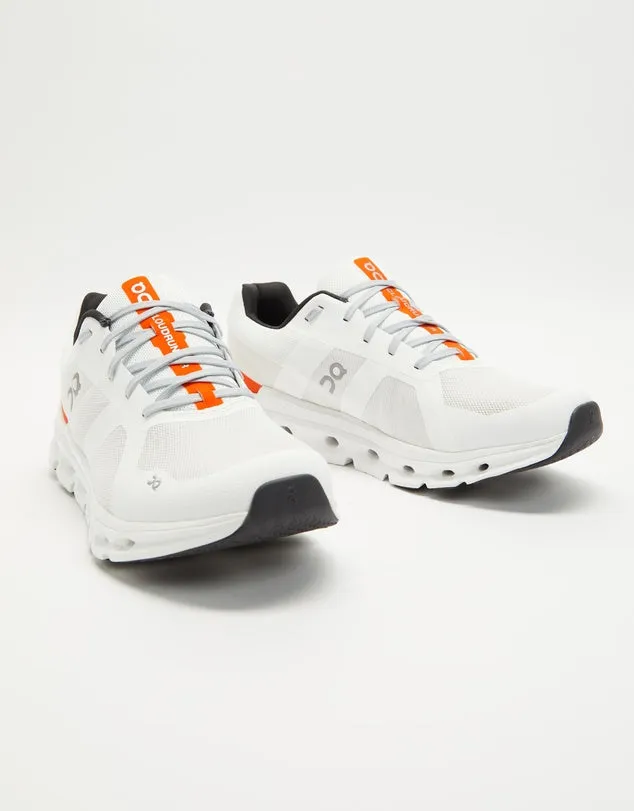 ON Mens Cloudrunner (D) Undyed-White/Flame sold by Sportsmans Warehouse product image thumbnail 2